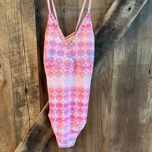 Cabana Life Napa Embroidered One Piece Swimsuit XL